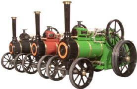 Allchin Gas Fired ¾ Scale Engine - Green Available NOW